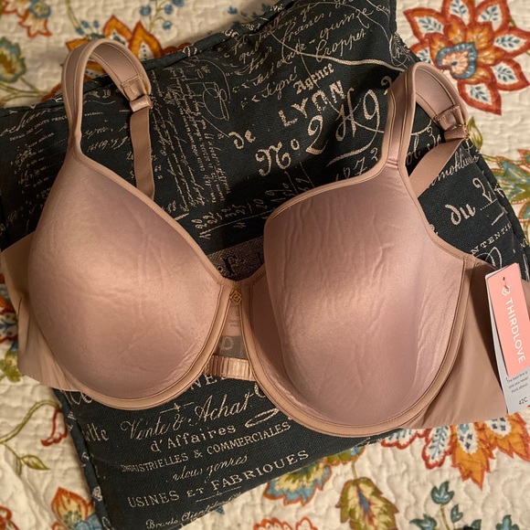 NWT THIRDLOVE tan bra